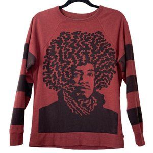 Jimi Hendrix Sweatshirt by We Love Fine Authentic Hendrix Size S